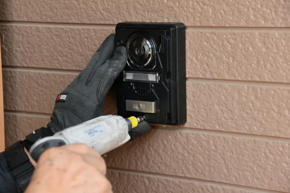 Installation d'interphone